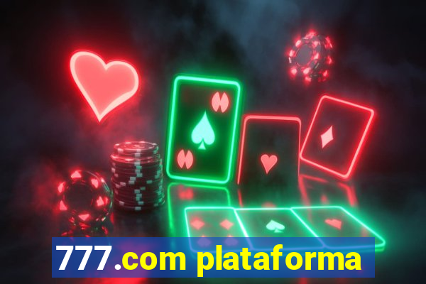 777.com plataforma